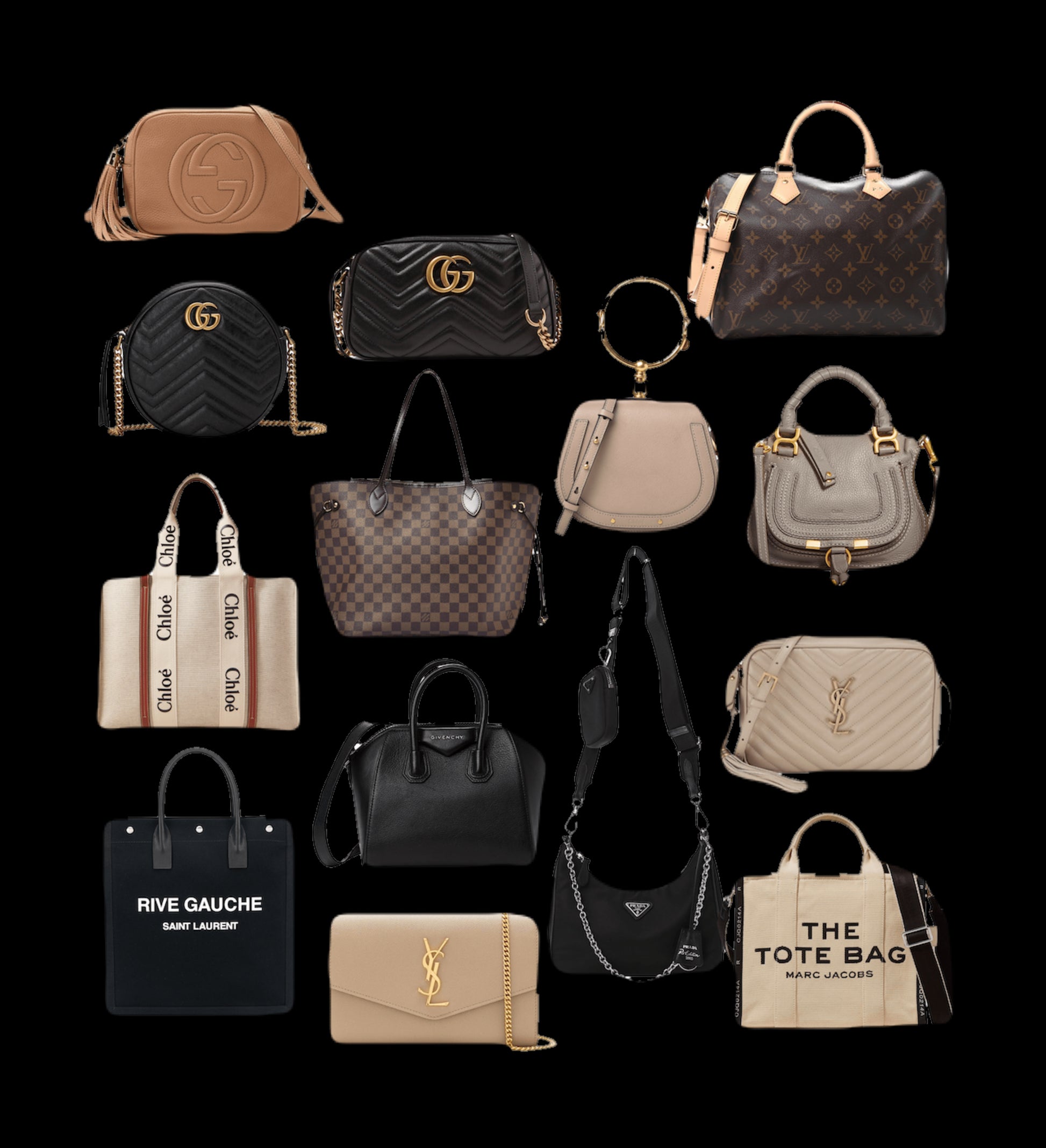 Ultimate  Designer Bags - Vendor List